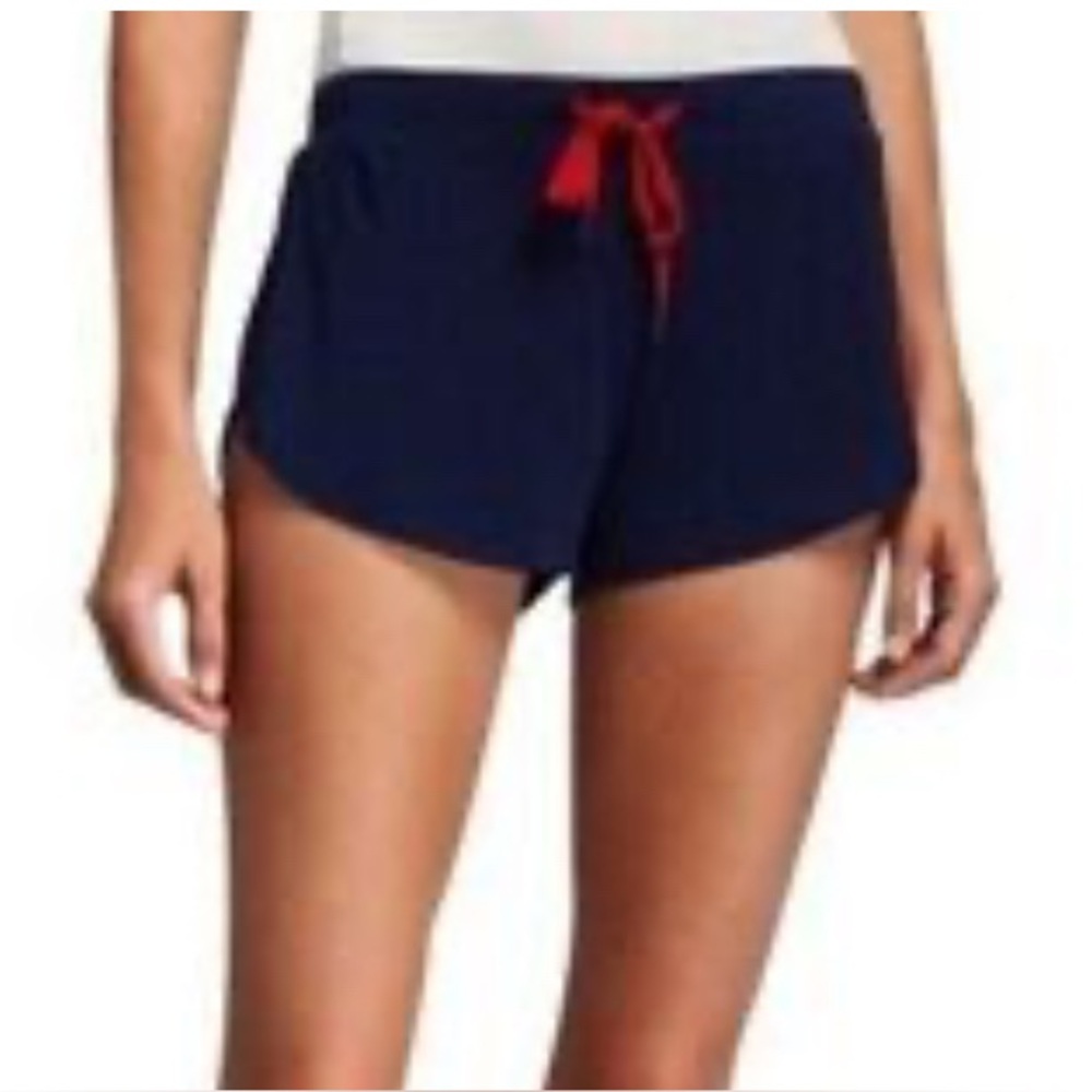 Psycho Bunny Sleep shorts Navy Blue with Red Accents NWT